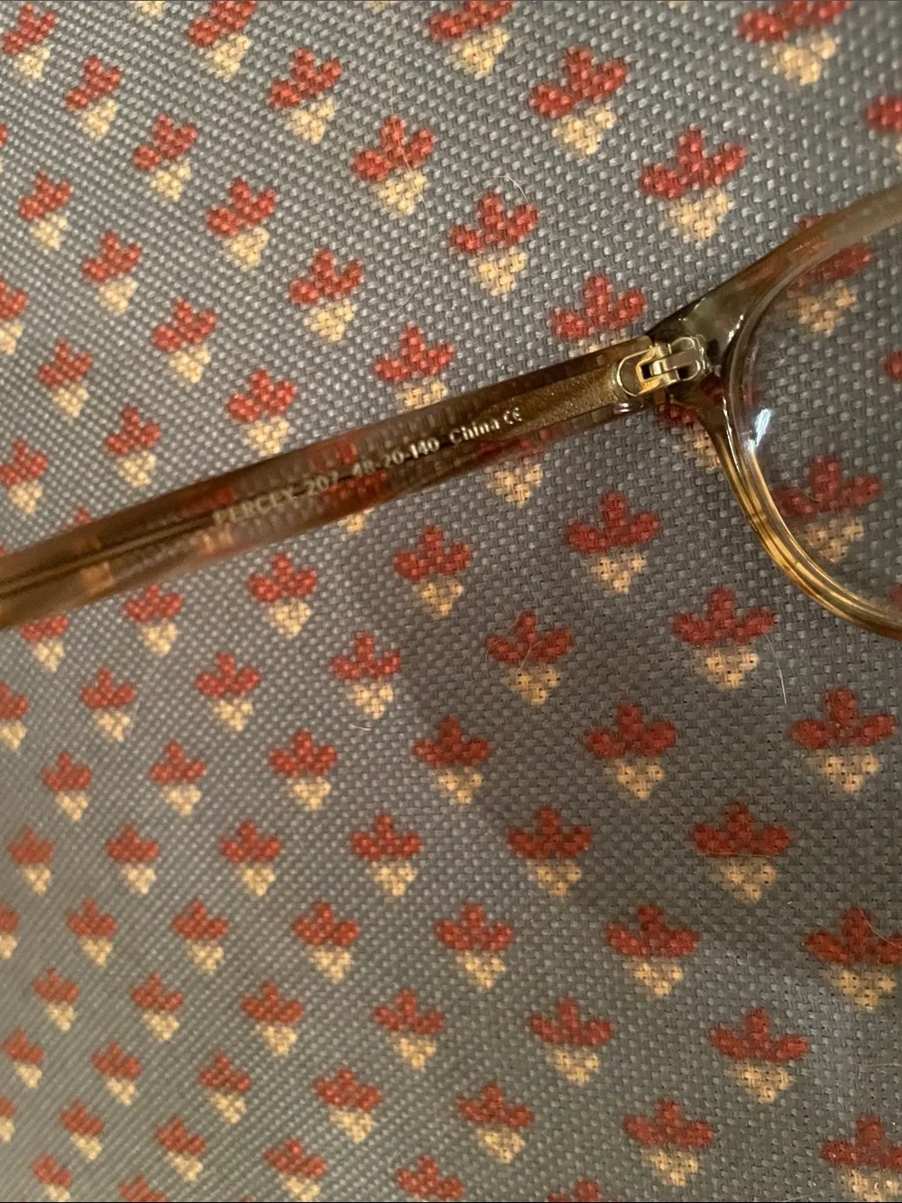Warby Parker Percey Eyeglass Frames 48-20-140 Brown Crystal